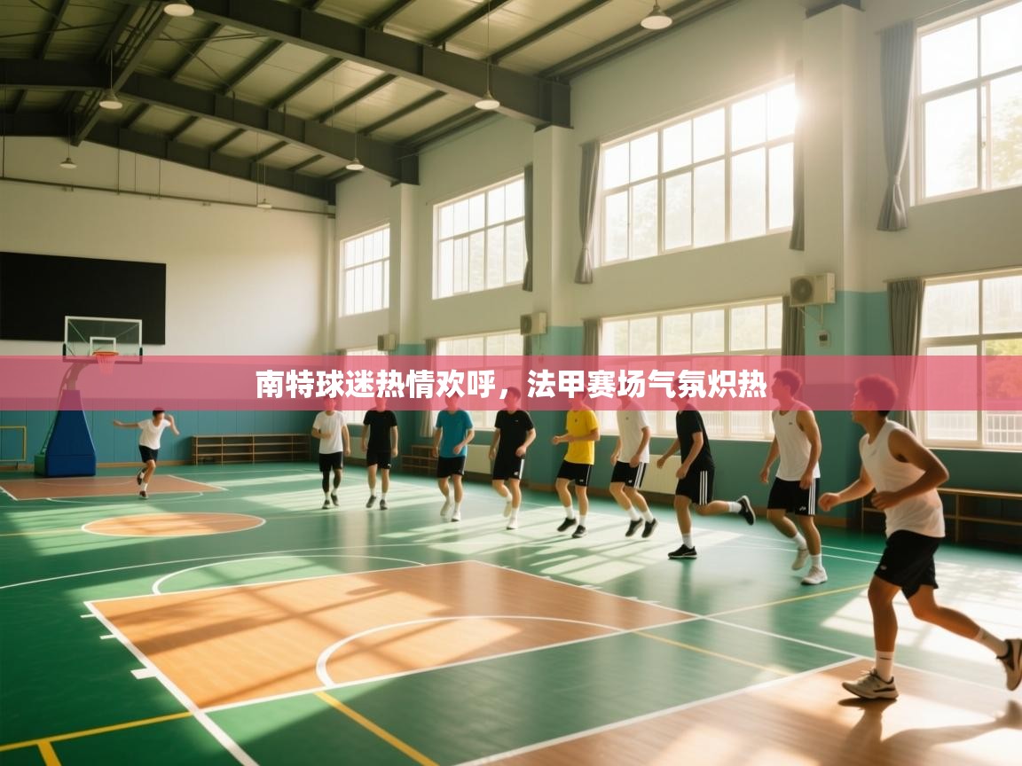 南特球迷热情欢呼,法甲赛场气氛炽热